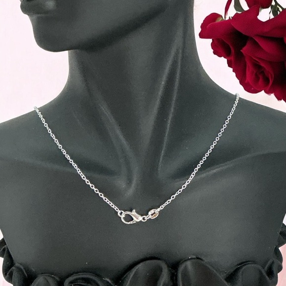 Military Soldier Silver Tone I Love My Soldier With A Heart Necklace Valentine - Picture 8 of 8